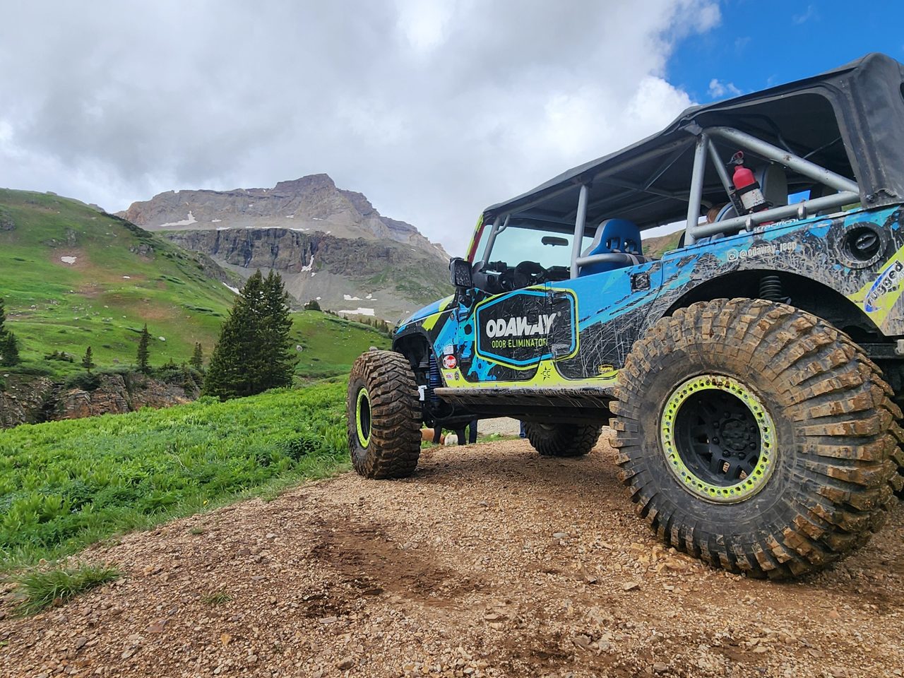An Elevation build on a high-country trail